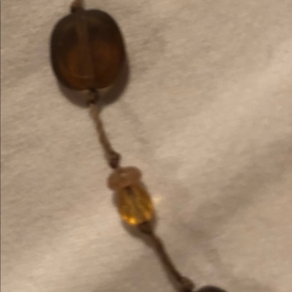 Light Brown and Amber-coloured Choker - Picture 4 of 4